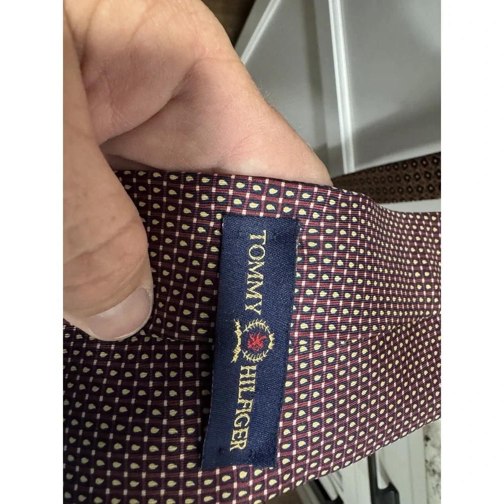 Tommy Hilfiger Necktie Maroon